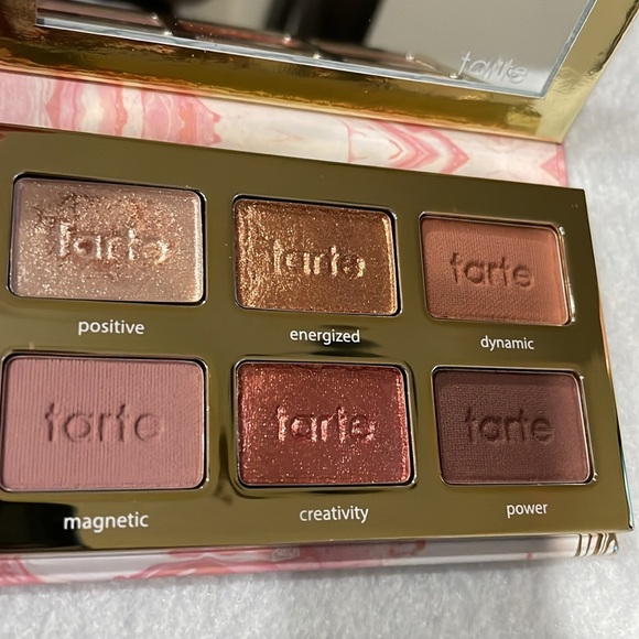 Tarte Tartelette Spark Amazonian Clay Eyeshadow Palette with Mirror NWOB - Picture 4 of 6